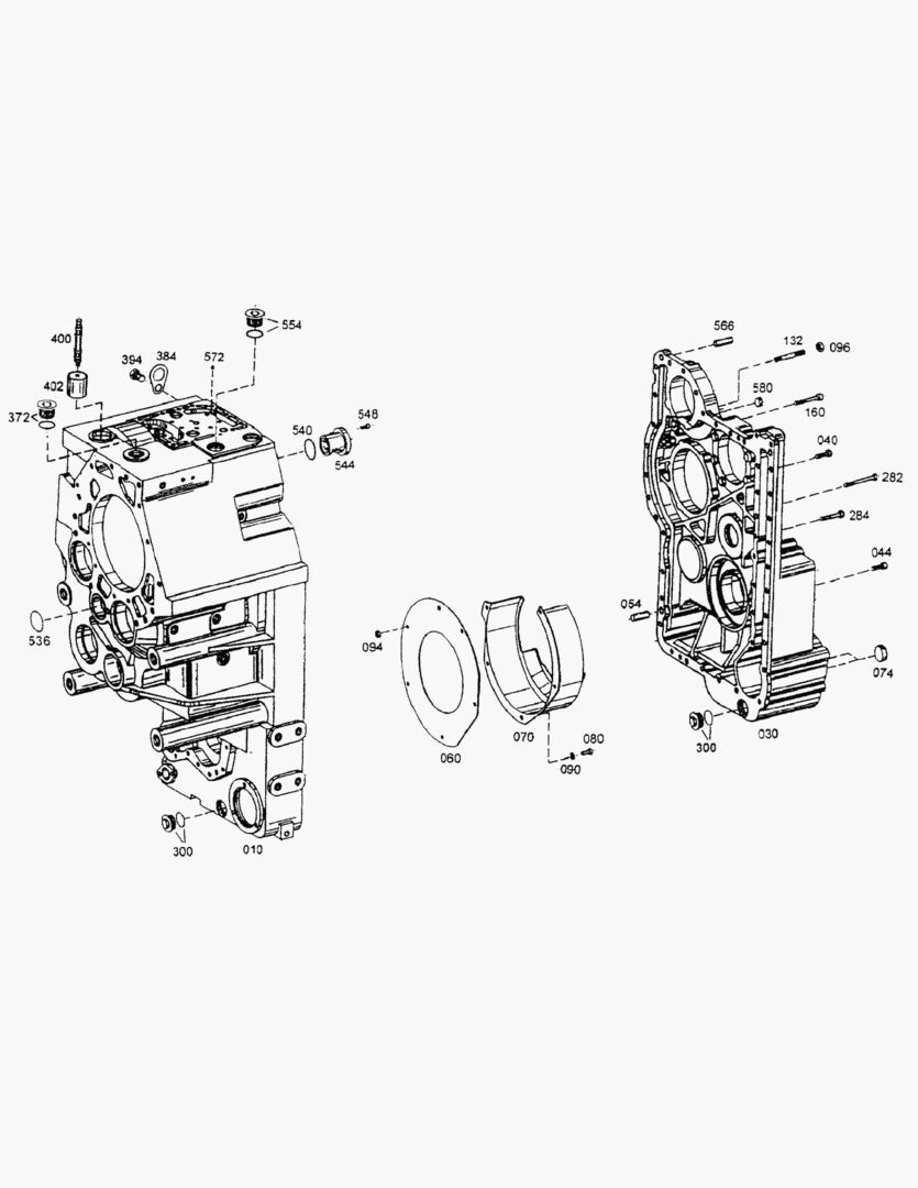 Спецтехника G070-24 GEARBOX HOUSING [710002~710261]