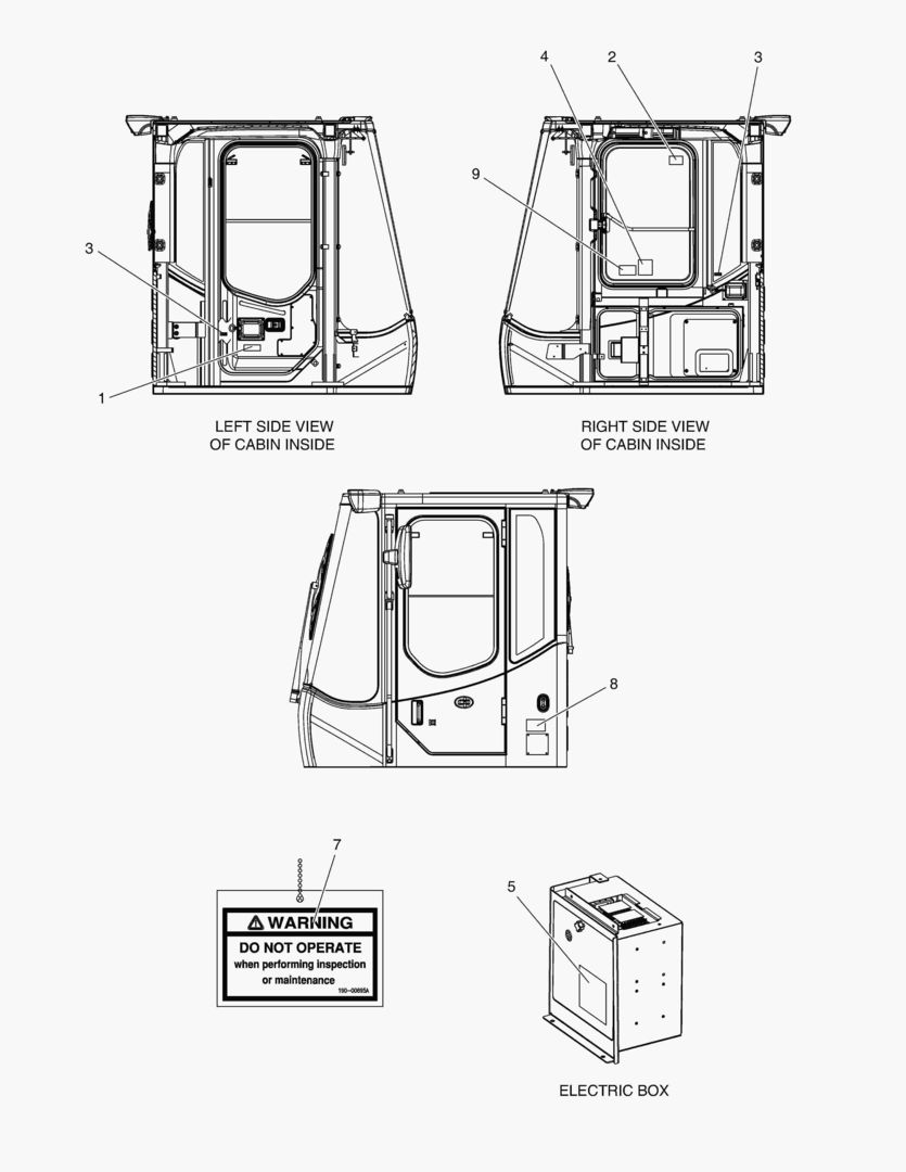 4120 DECAL - CABIN(EXPORT) [10001~10265]