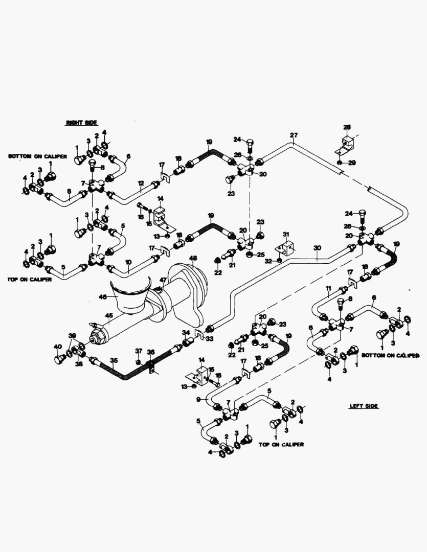 G032-1 BRAKES; FRONT VEHICLE