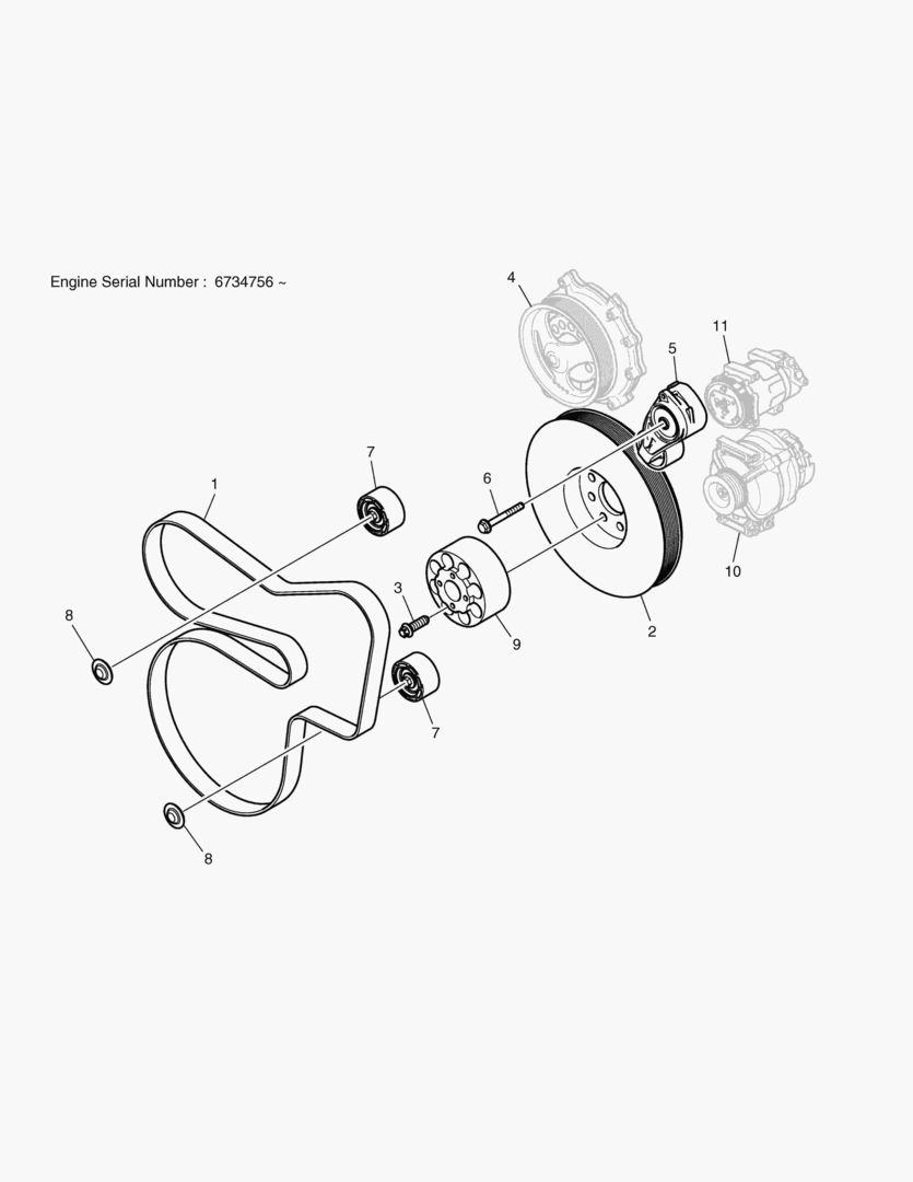 G010-65 BELT TRANSMISSION ALT.2