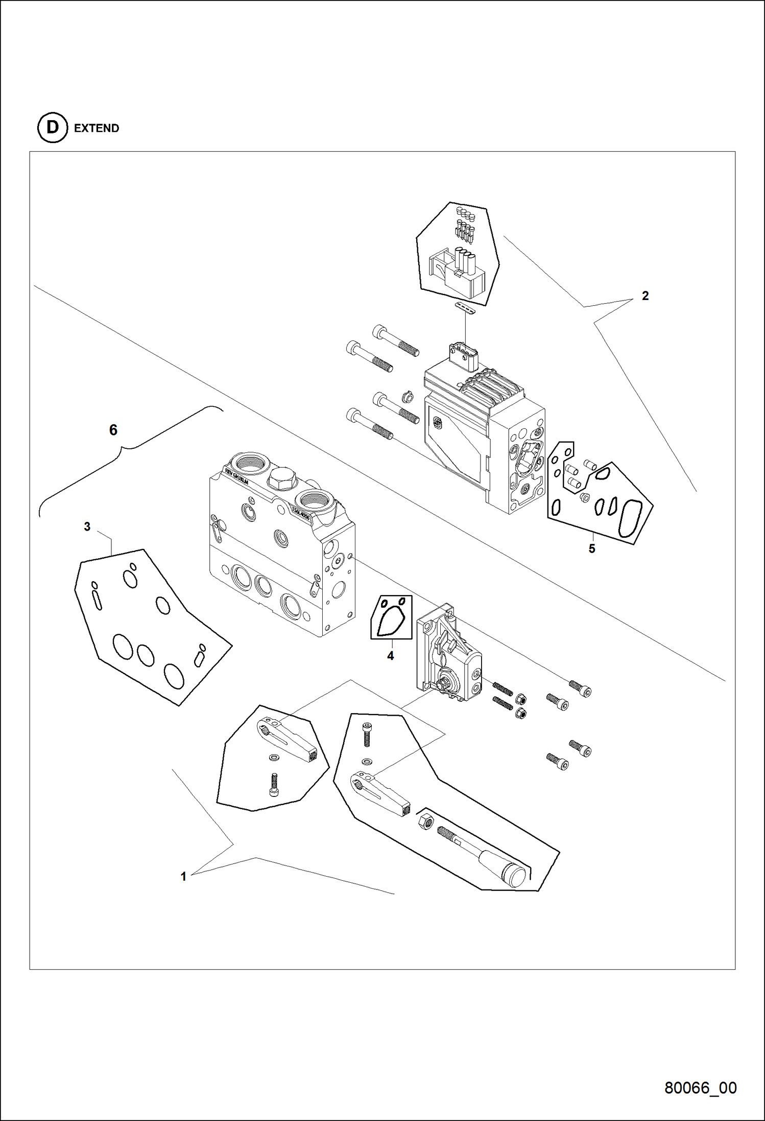 РАСПРЕДЕЛИТЕЛЬНОЕ УСТРОЙСТВО DANFOSS - ЗАПЧАСТИ 4