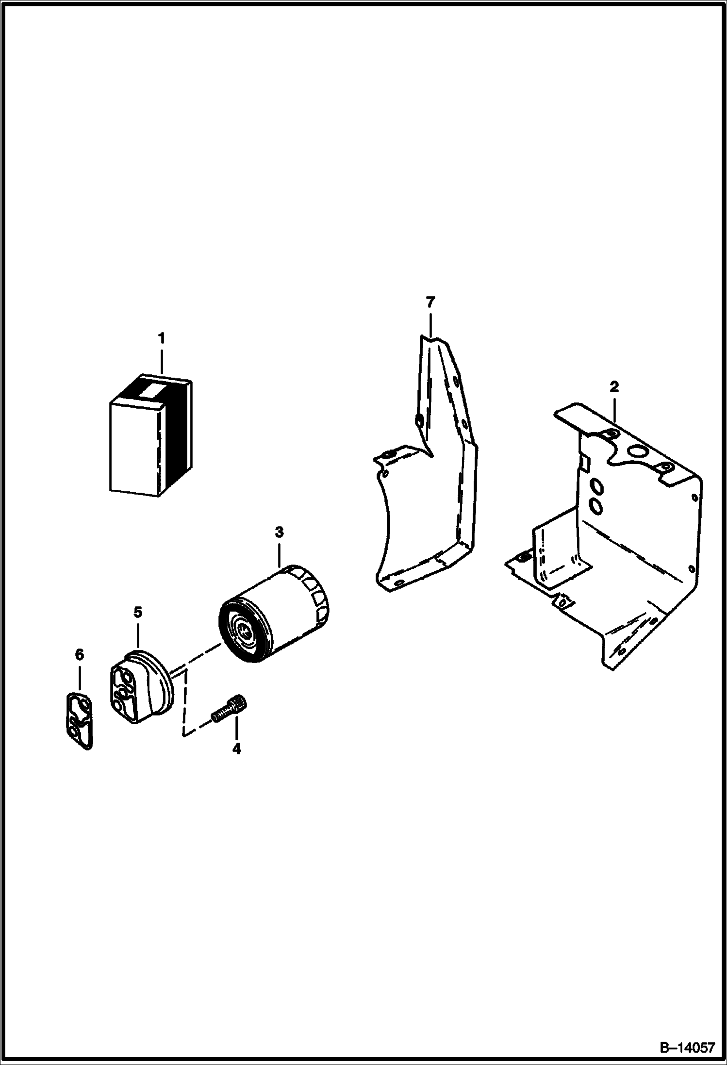 Схема КОМПЛЕКТ МАСЛЯНЫХ ФИЛЬТРОВ ДВИГАТЕЛЯ