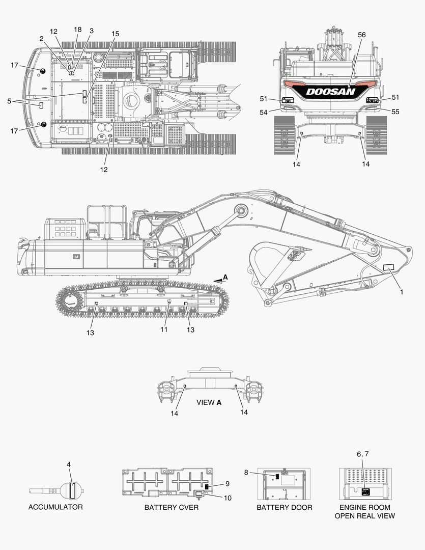 ПРЕДУПРЕЖДАЮЩАЯ ТАБЛИЧКА - ВНЕШНЯЯ ЧАСТЬ