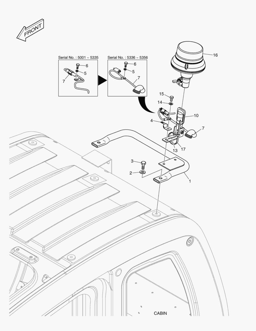 КРОНШТЕЙН ПРОБЛЕСКОВОГО МАЯЧКА