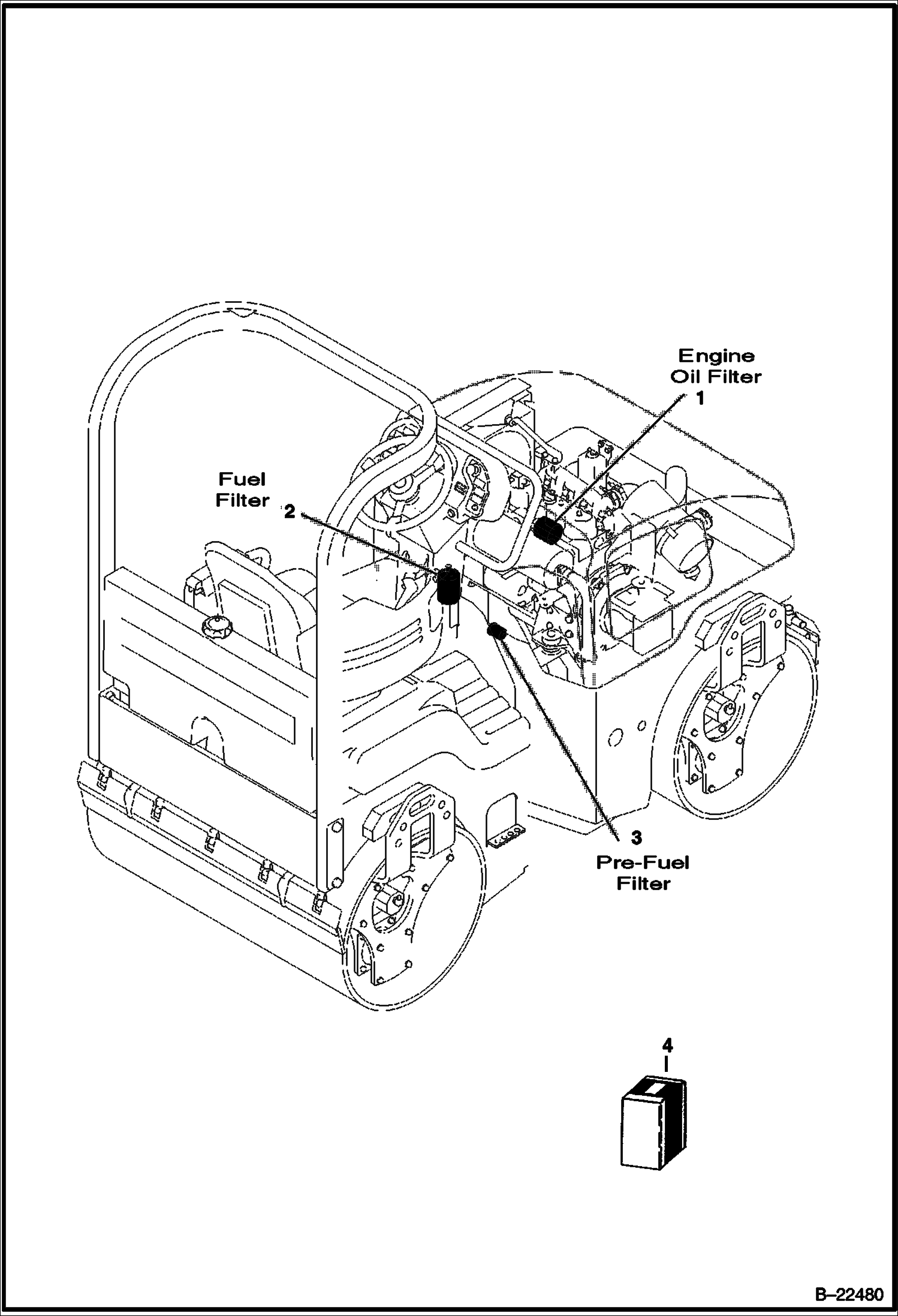 НАБОР ДЛЯ ПРОМЕЖУТОЧНОГО ОБСЛУЖИВАНИЯ (250 ЧАСОВ)