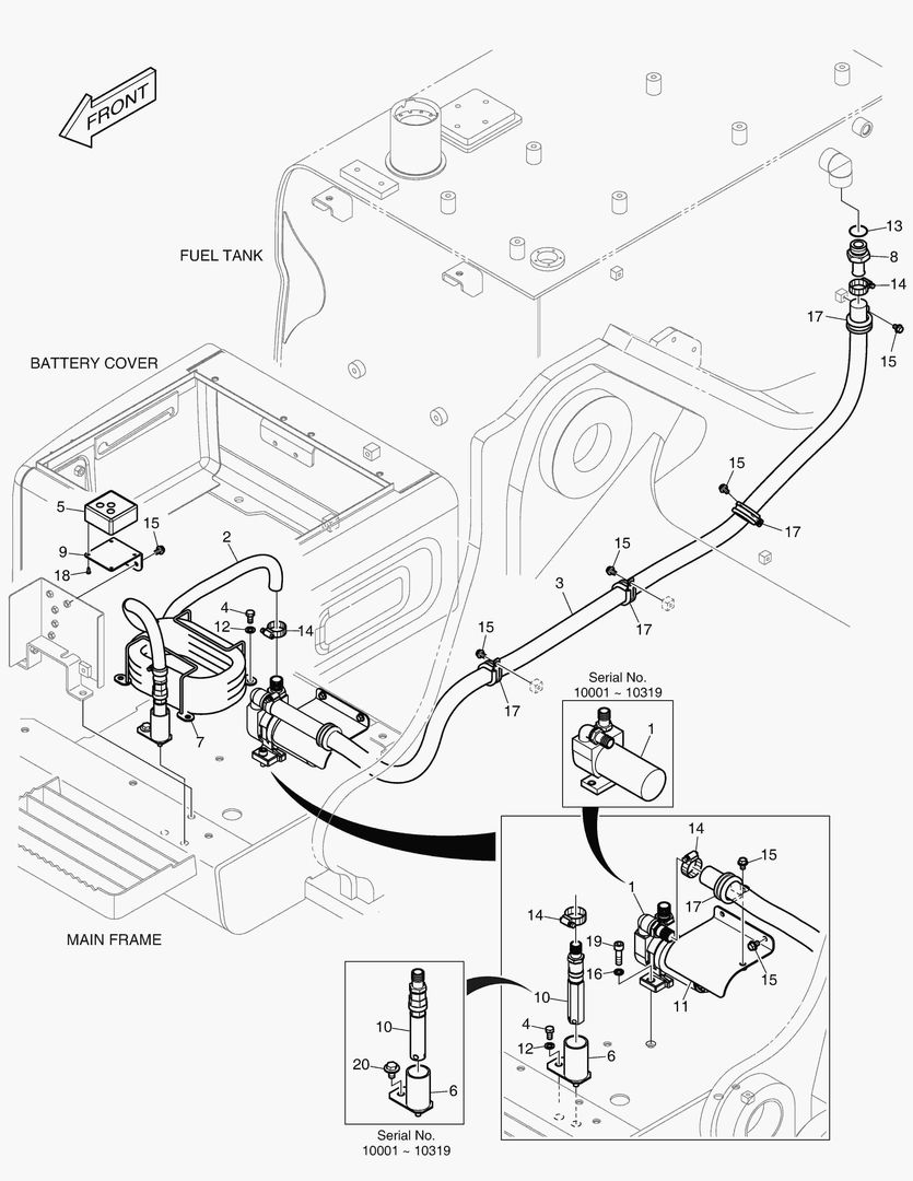 6120 FUEL FILLER PUMP
