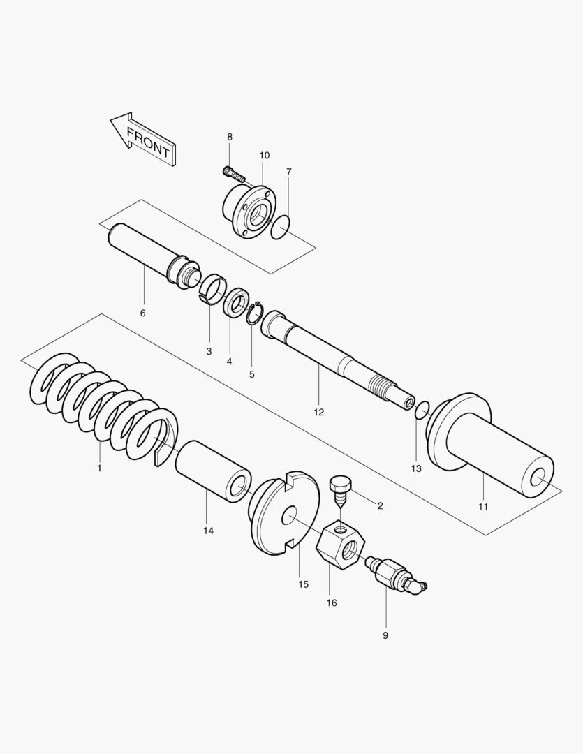 ПРУЖИНЫ ГУСЕНИЦЫ
