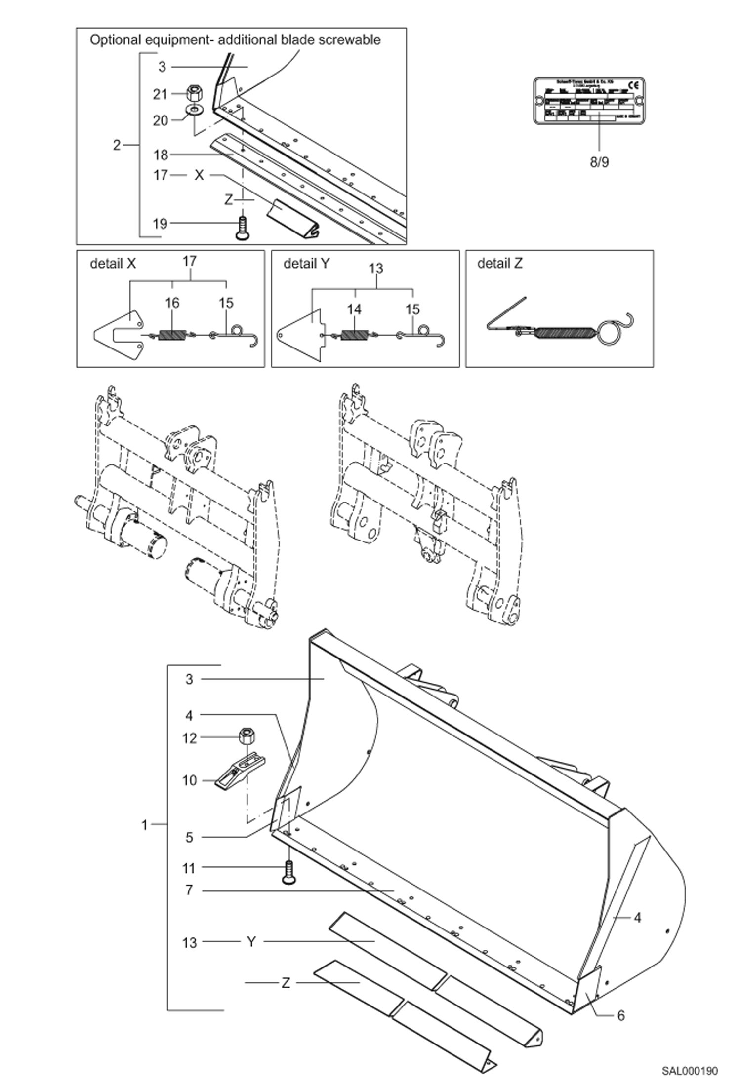 ФРОНТАЛЬНЫЙ ОДНОКОВШОВЫЙ ПОГРУЗЧИК 1700 ММ0,65CBM