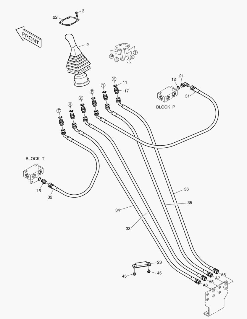ТРУБОПРОВОД СЕРВОУПРАВЛЕНИЯ(7)