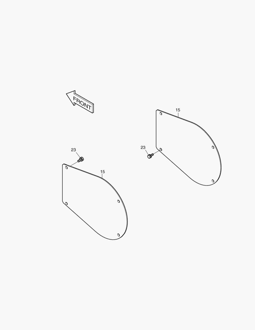 КРЫШКА ТРУБОПРОВОДА ХОДА