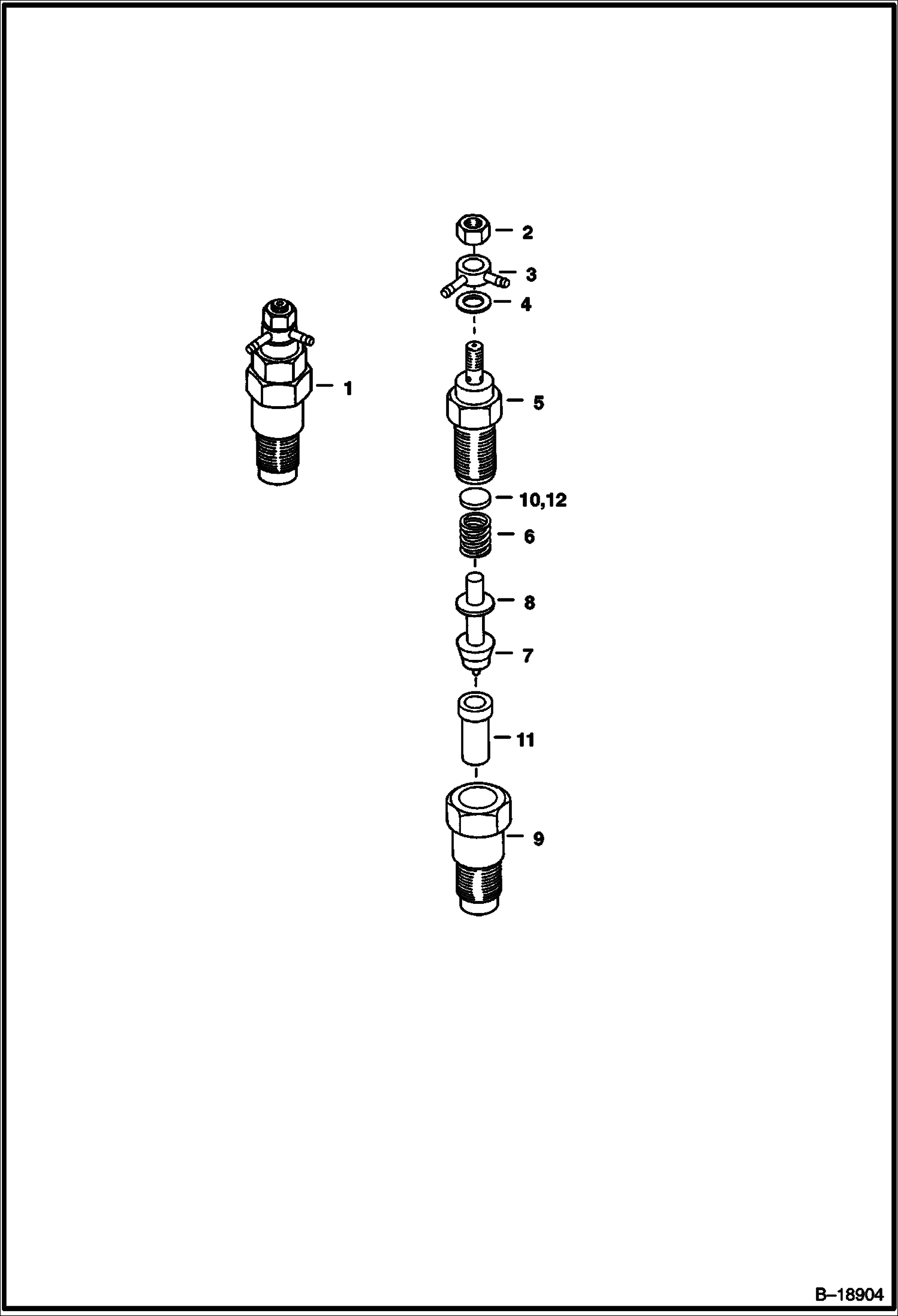 ДЕРЖАТЕЛЬ ФОРСУНКИ