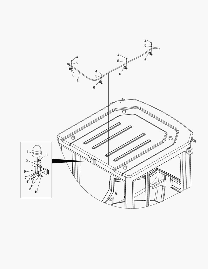 1470 ELECTRIC PARTS(10)- ROTATION BEACON