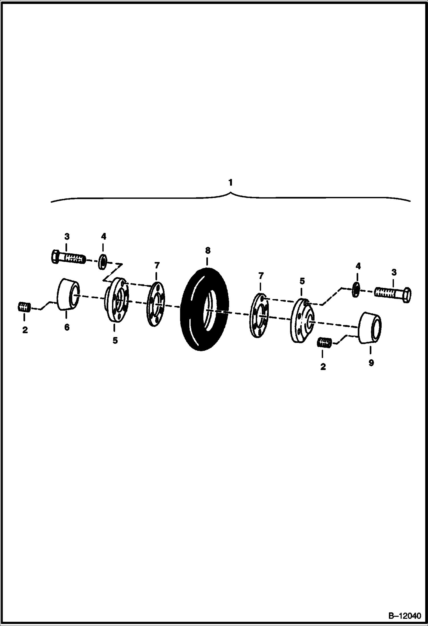 ВИБРАЦИОННЫЙ КАТОК (ПОДШИПНИК) (48-- 8034, 0548, 8029 И 0631) (72-- 0549 И 0632)