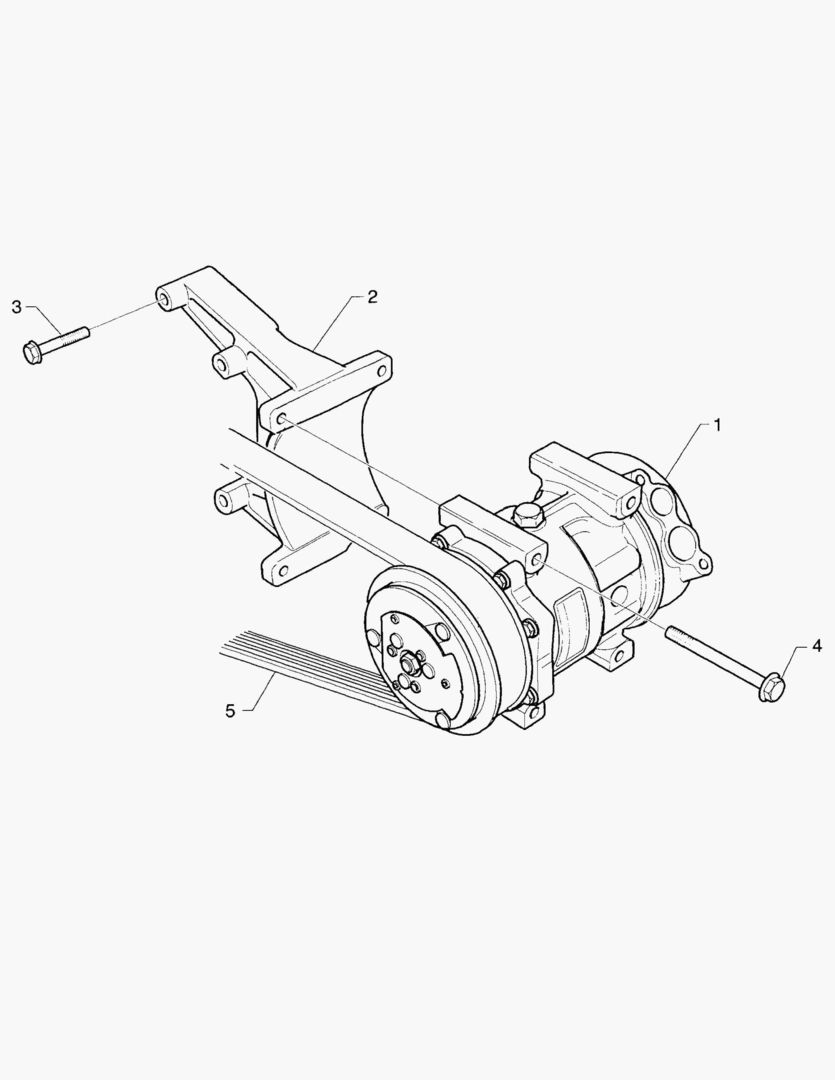 Спецтехника G010-105 COMPRESSOR MOUNTING; AC - главное фото