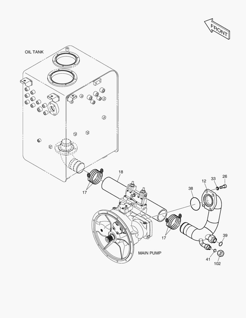 ТУБОПРОВОД МАСЛЯНОГО РАДИАТОРА(1)