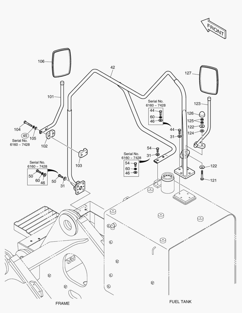 1671 HANDRAIL [6160~]