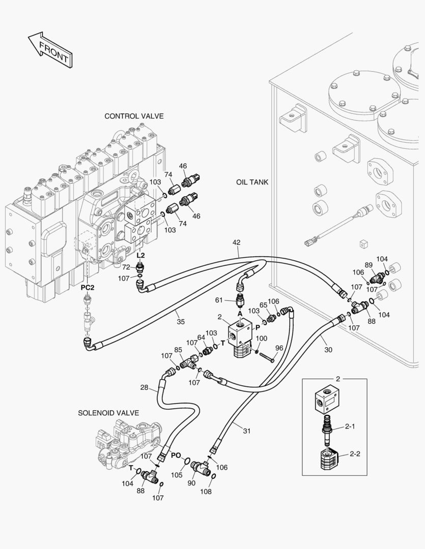 ТРУБОПРОВОД СЕРВОУПРАВЛЕНИЯ(2)