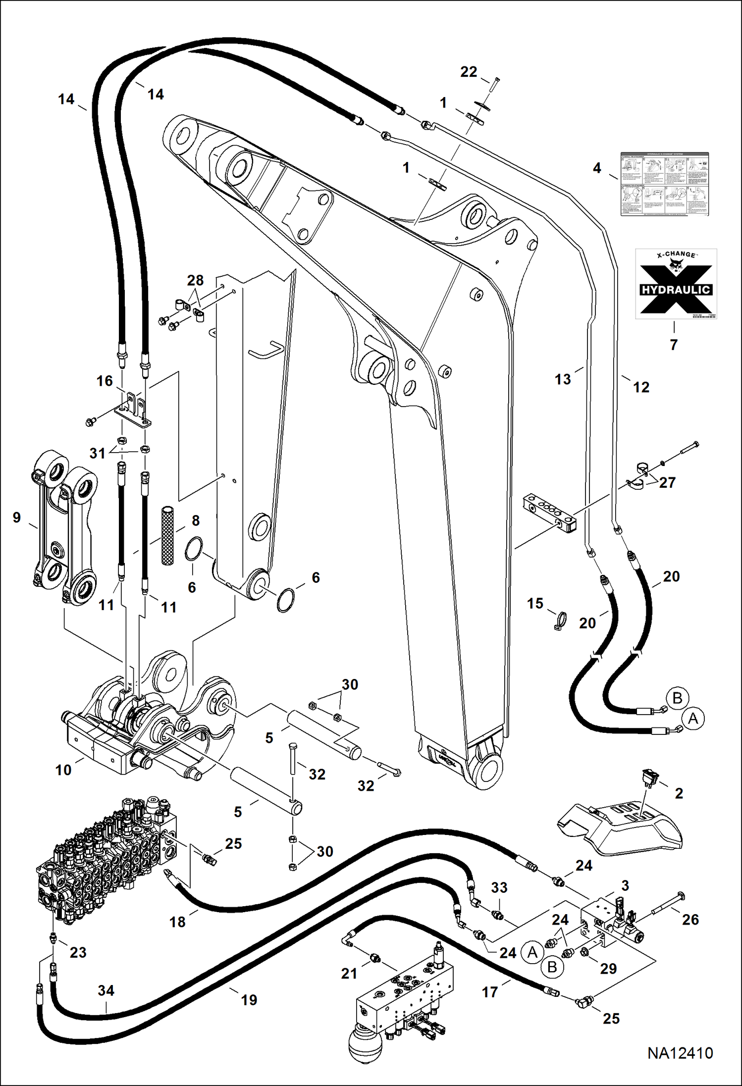СМЕННЫЙ (ГИДРАВЛИЧЕСКИЙ) (ОПЦИЯ)
