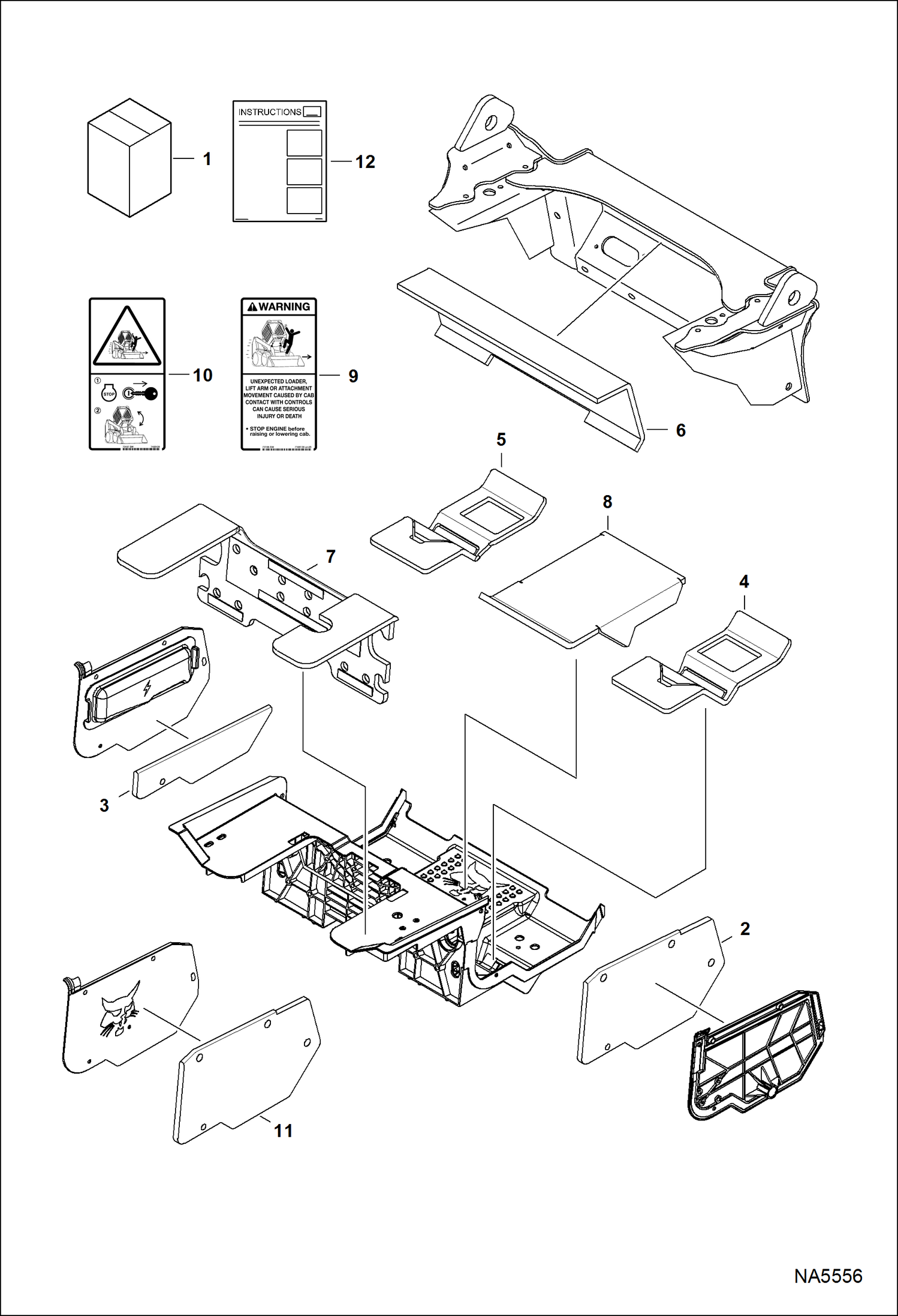 Схема КОМПЛЕКТ ДЕТАЛЕЙ СИСТЕМЫ ШУМОПОДАВЛЕНИЯ (РУКОВОДСТВО ПОЛЬЗОВАТЕЛЬ УСТРАЙСТВ УПРАВЛЕНИЯ)