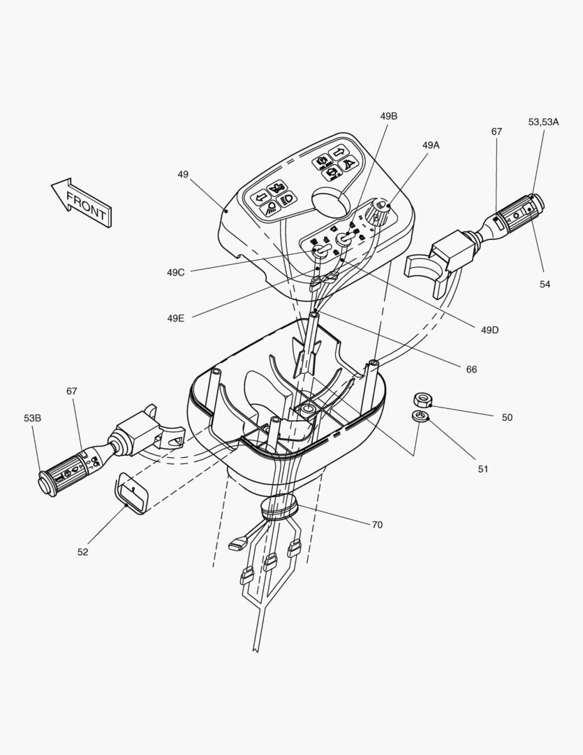 ЭЛЕКТРИЧЕСКИЕ ЗАПЧАСТИ(5)-КОНСОЛЬНАЯ КОРОБКА