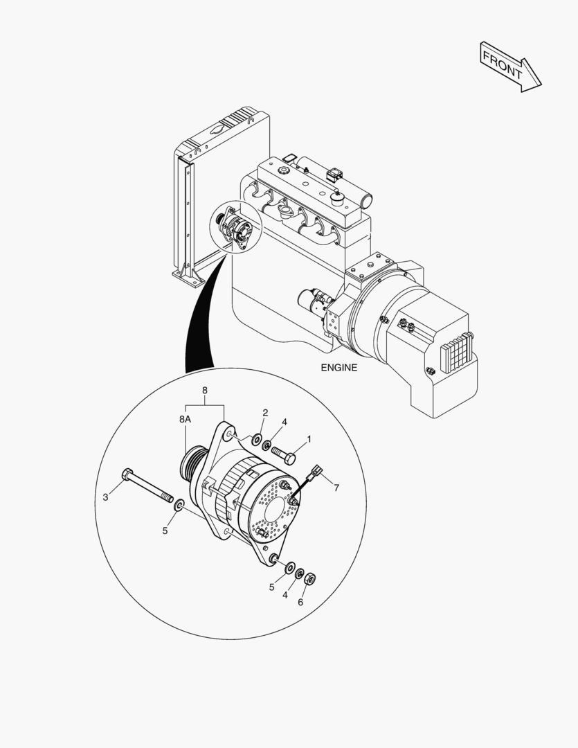 УСТАНОВКА ГЕНЕРАТОРА ПЕРЕМЕННОГО ТОКА
