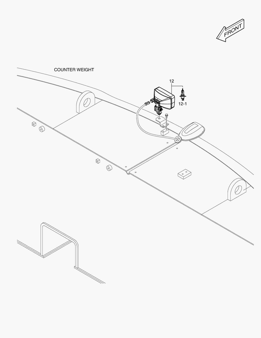 6290 ELECTRIC PARTS - REAR VIEW LAMP