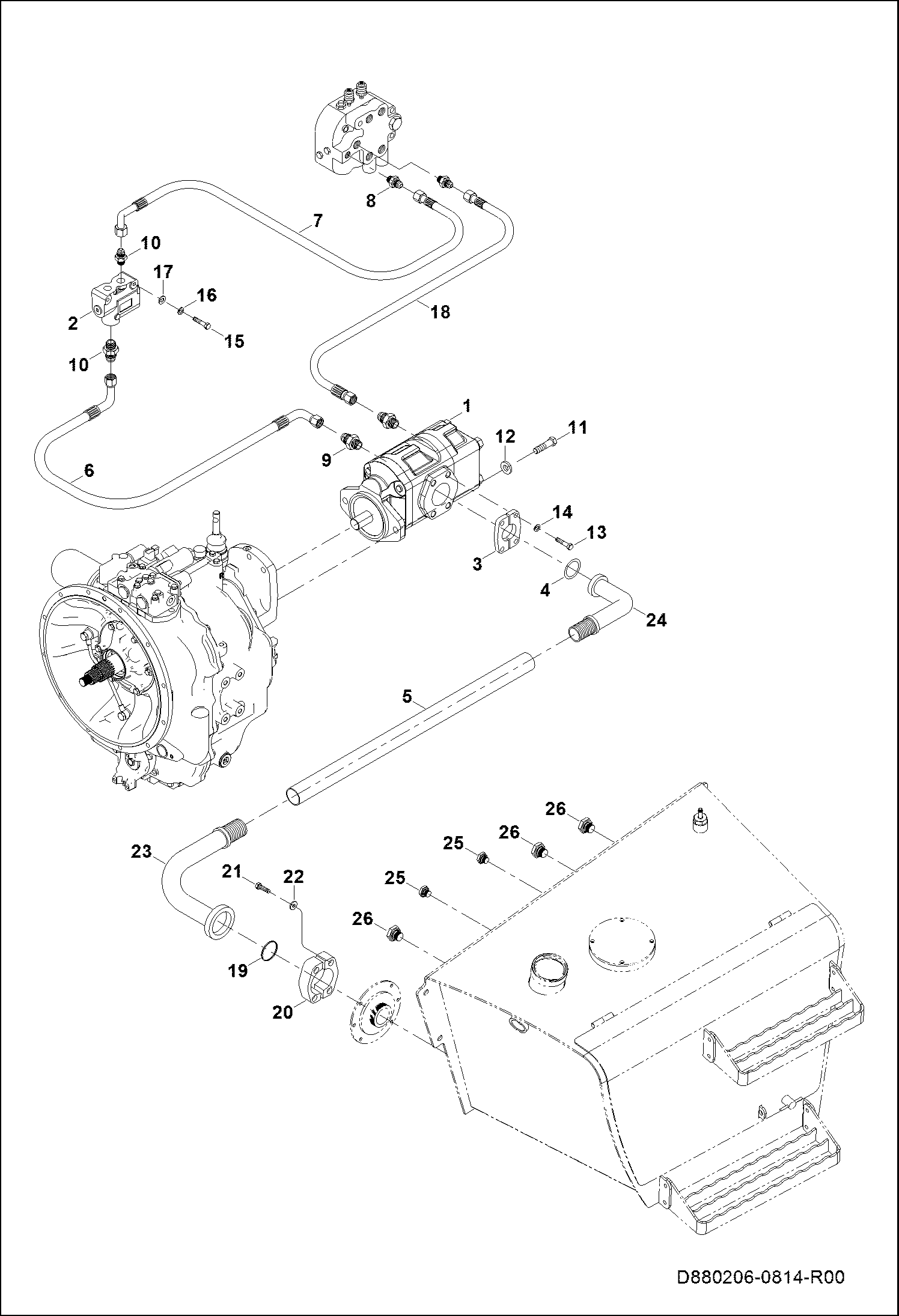 ВХОДНОЕ ОТВЕРСТИЕ И КОНТУР ПРИОРИТЕТНОГО КЛАПАНА