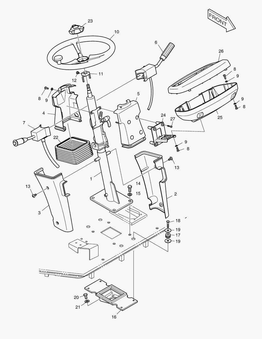 РУЛЕВОЕ УПРАВЛЕНИЕ В СБОРЕ