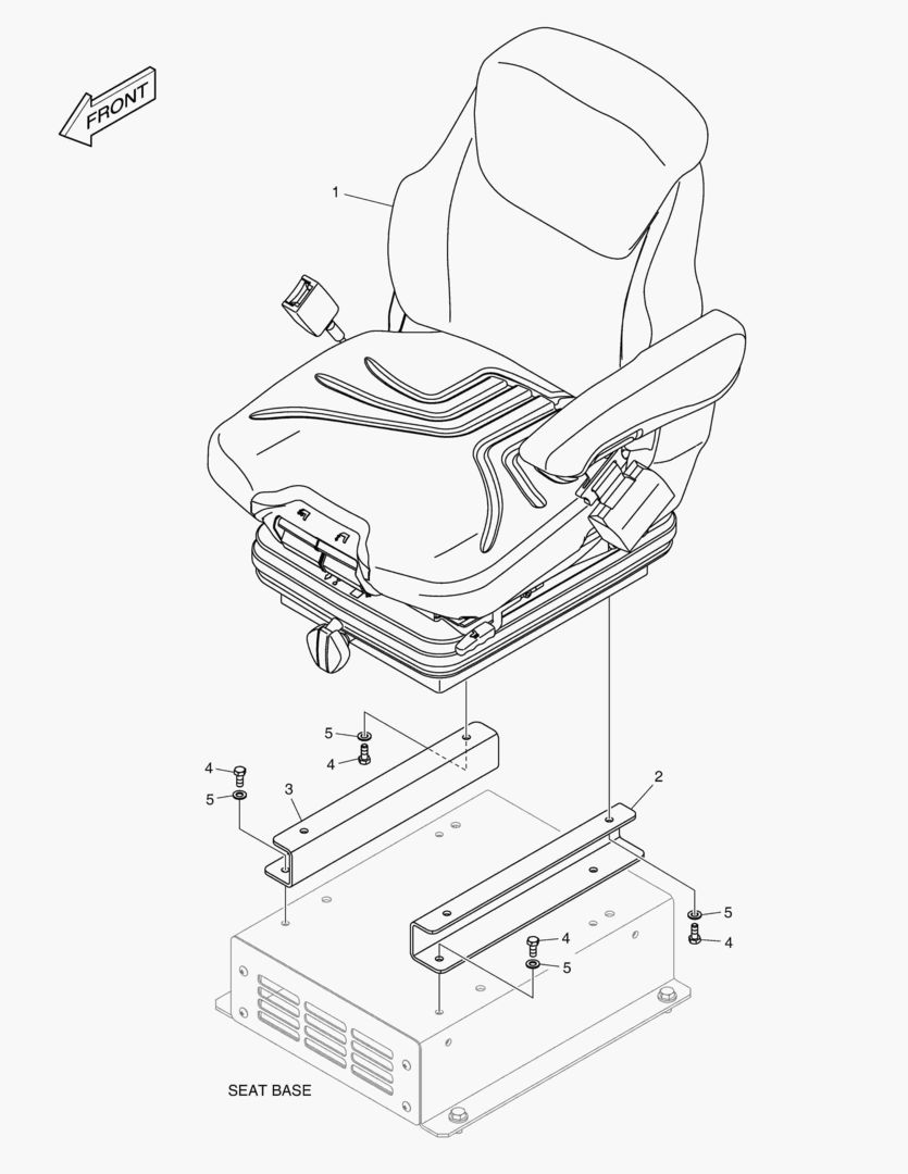 КРЕСЛО - МЕХАНИЧЕСКАЯ СИСТЕМА(ОБОГРЕВАТЕЛЬ)