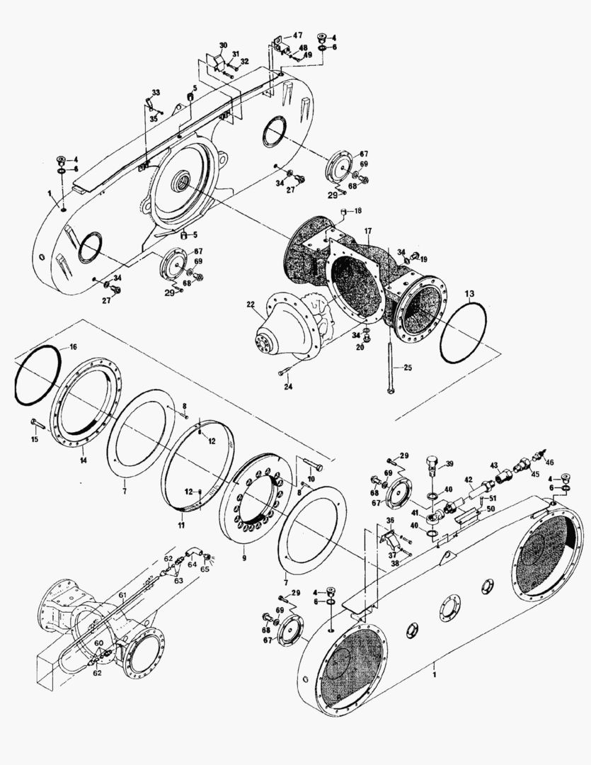 G038-1 DRIVE LINE; REAR