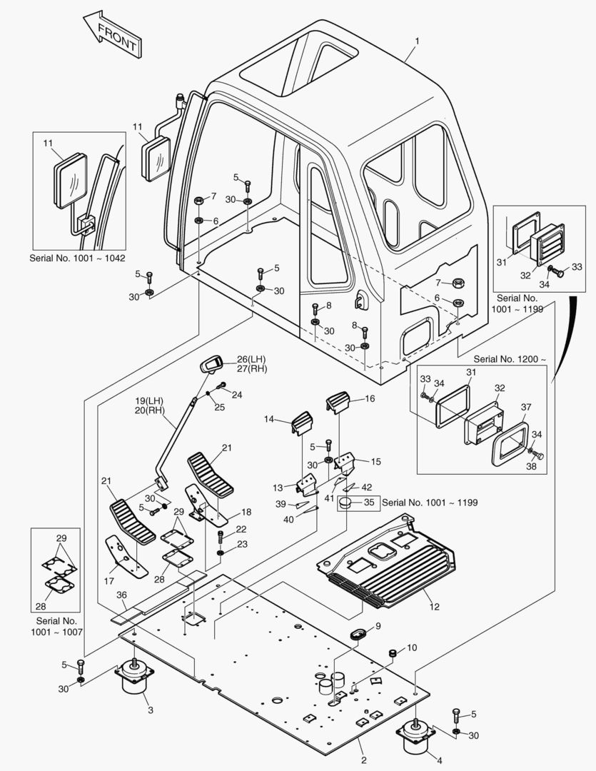 КАБИНА В СБОРЕ