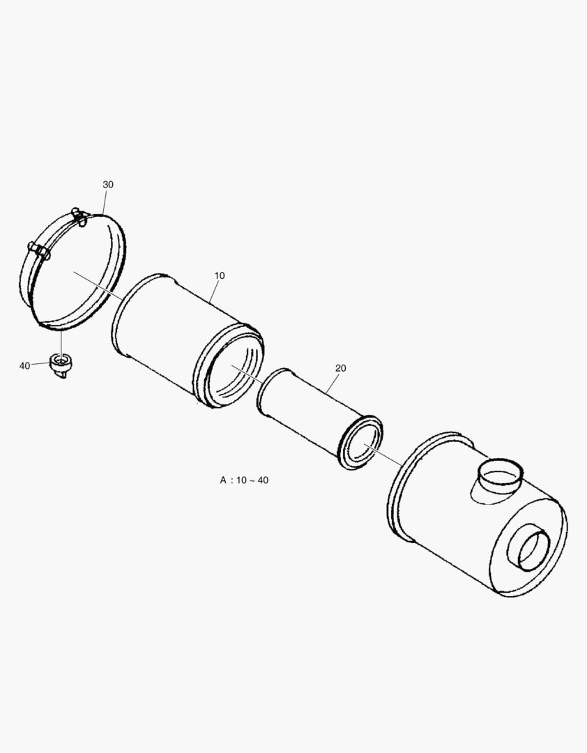 G030-20 AIR CLEANER