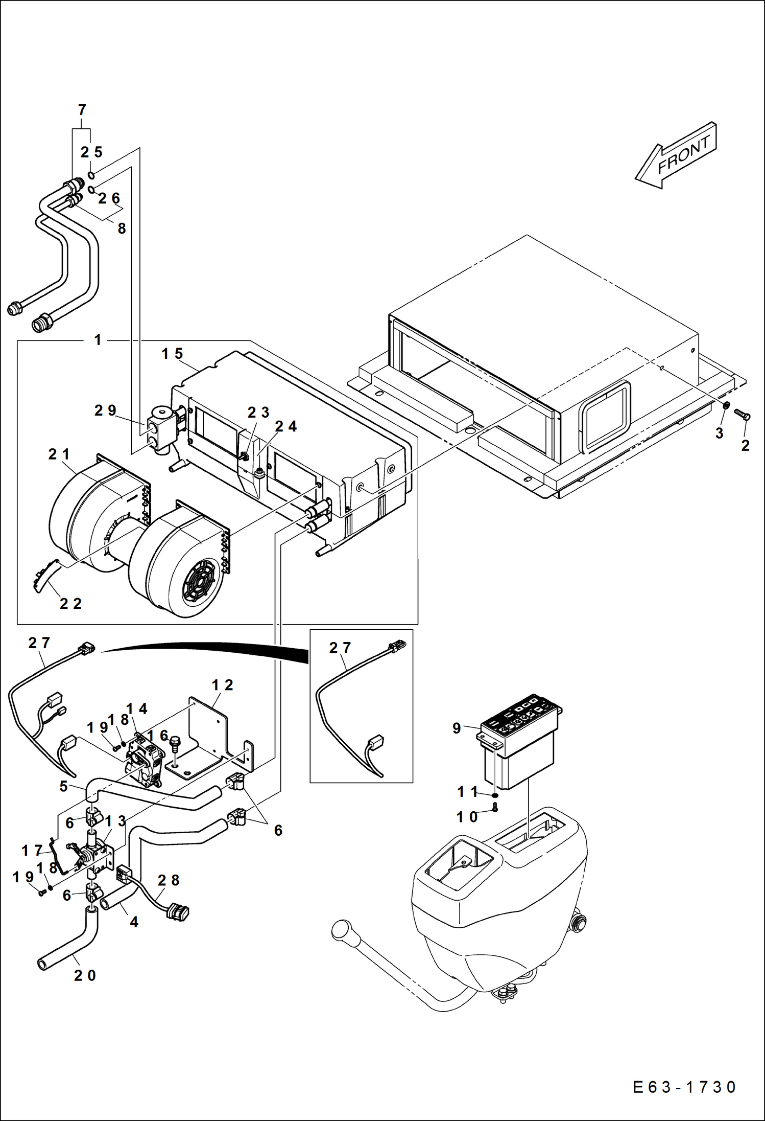 КОНДИЦИОНИРОВАНИЕ ВОЗДУХА (КАБИНА)