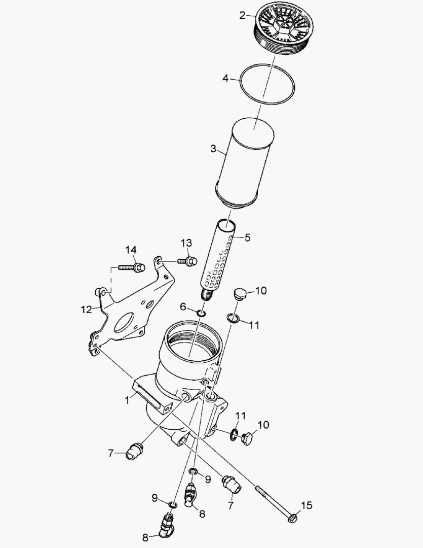 Спецтехника G010-72 FUEL FILTER UNIT