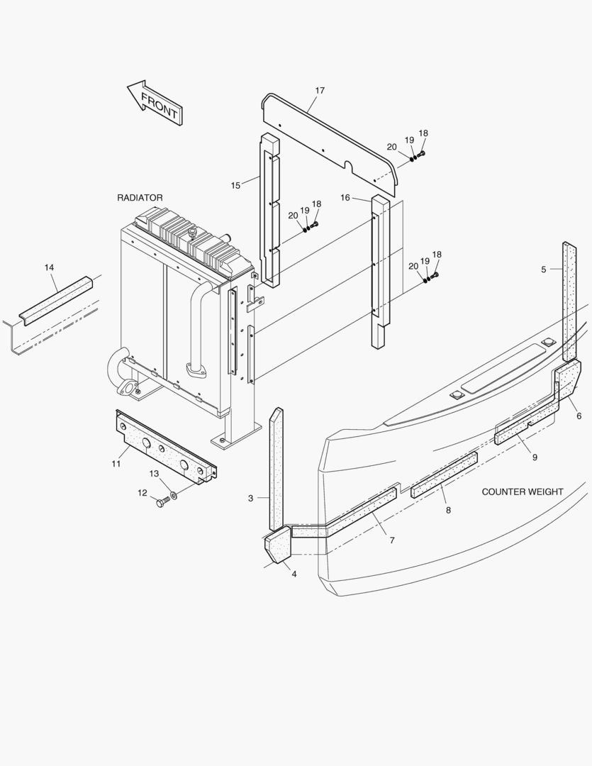 1621 ACOUSTIC FOAM ASS`Y [1149~]
