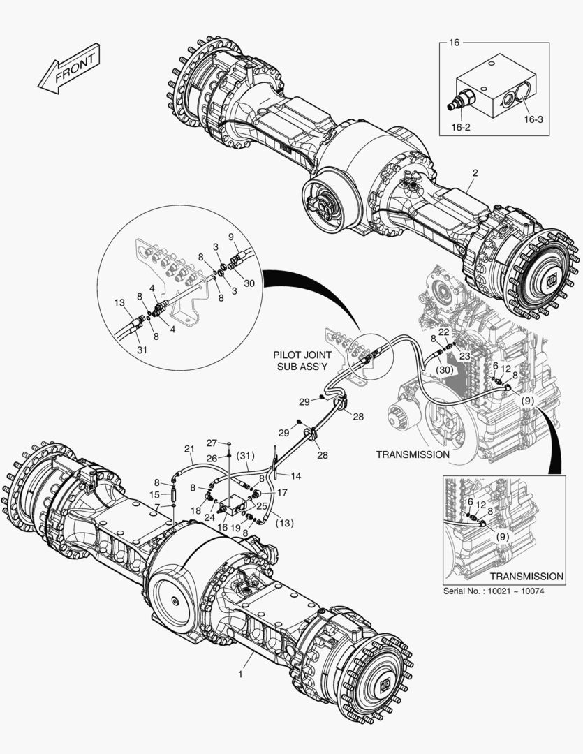 ОСЬ В СБОРЕ - РАЗНЫЕ ЗАМКИ