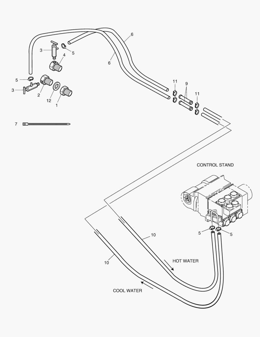 ТУБОПРОВОД ОБОГРЕВАТЕЛЯ