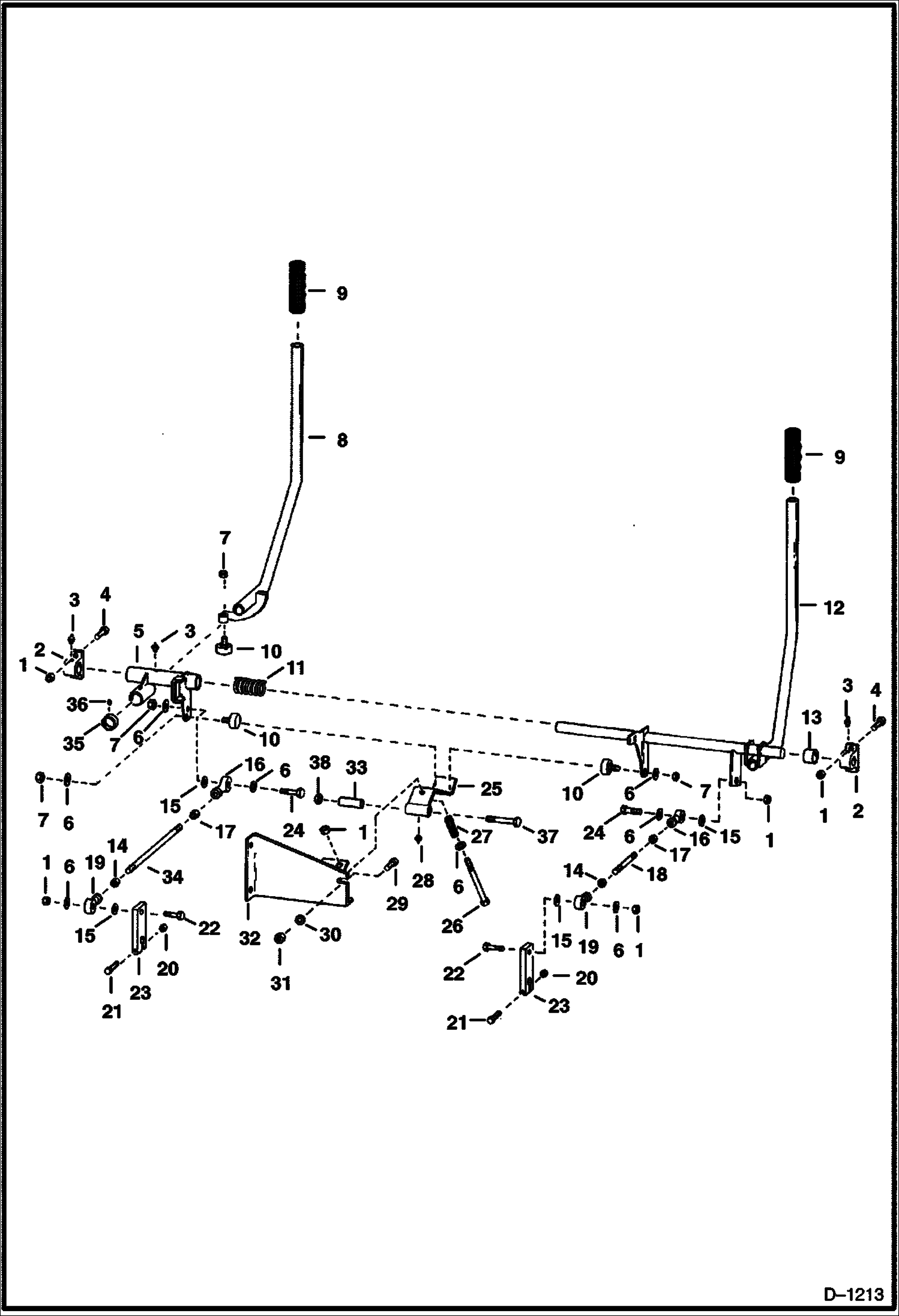УСТРОЙСТВА РУЧНОГО УПРАВЛЕНИЯ (ЛОТ B-D, СЕРИЙНЫЙ НОМЕР 11001 И ВЫШЕ)
