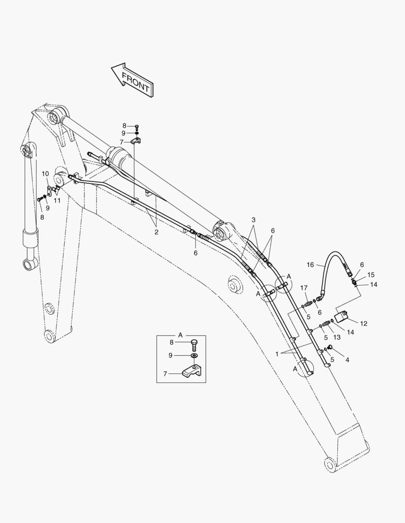 Спецтехника 6500 BOOM PIPING-BOOM 4.6m(ONE WAY) [1~597] - главное фото