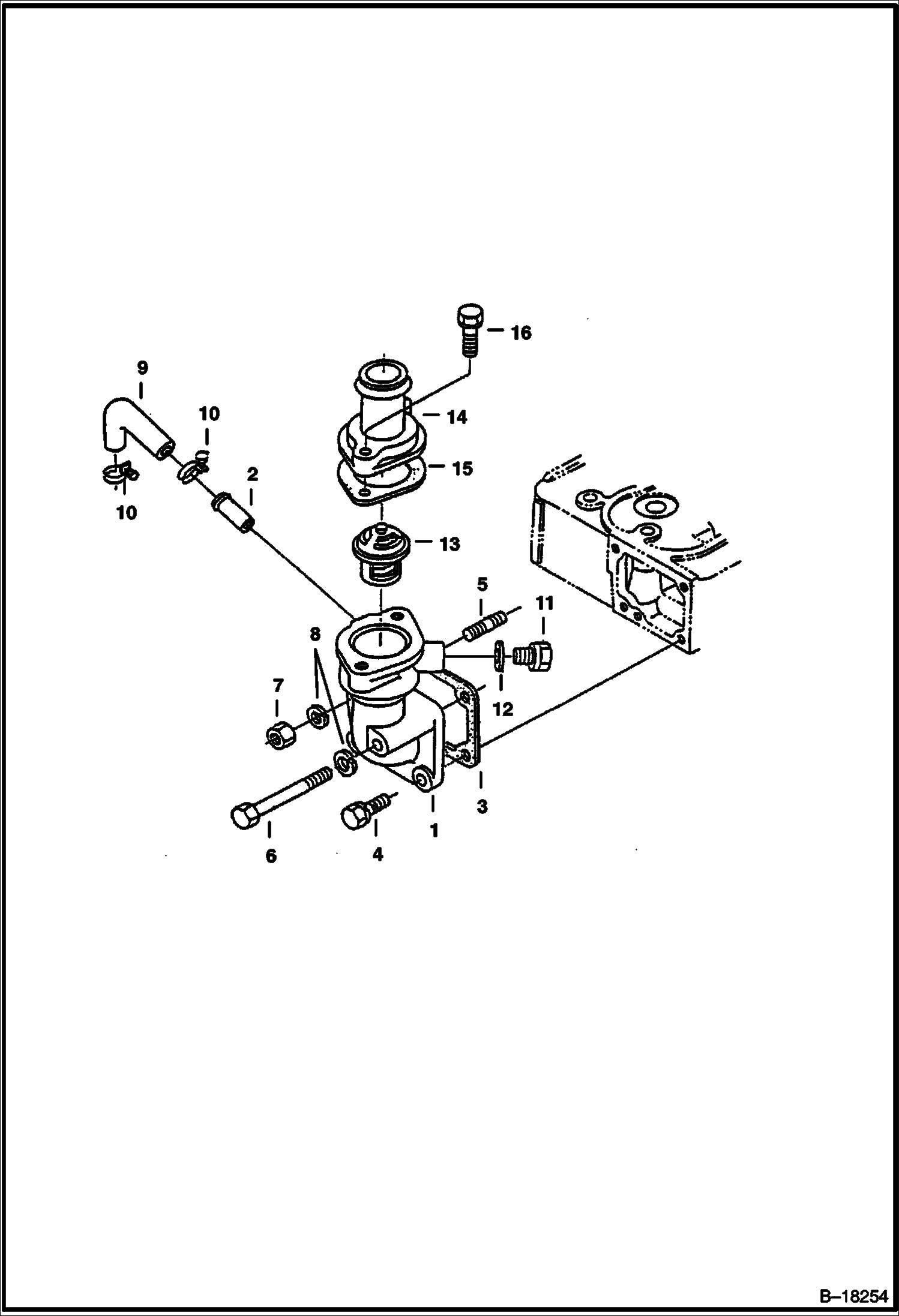 ВОДЯНОЙ ФЛАНЕЦ И ТЕРМОСТАТ