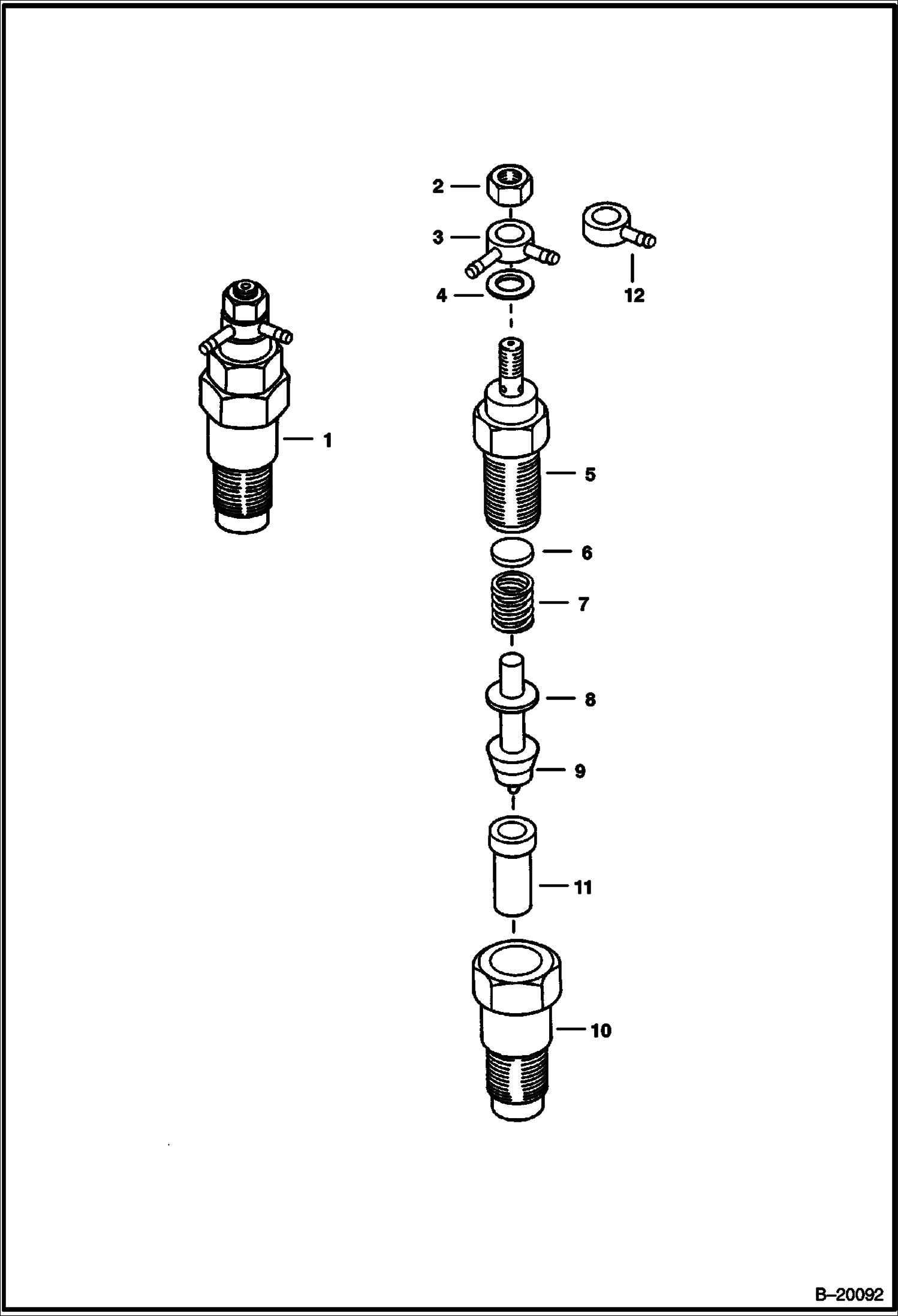 ДЕРЖАТЕЛЬ ФОРСУНКИ