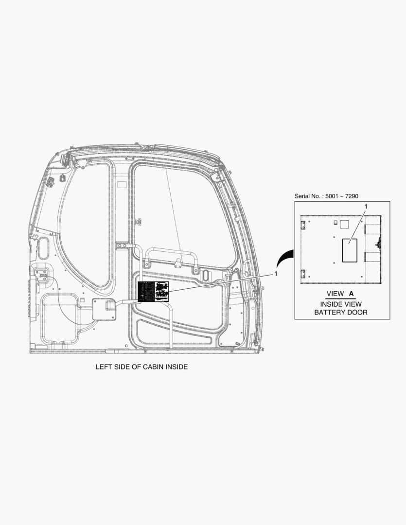ПРЕДУПРЕЖДАЮЩАЯ ТАБЛИЧКА - СМАЗКА(ЭКСПОРТИРУЕМОЕ ОБОРУДОВАНИЕ)