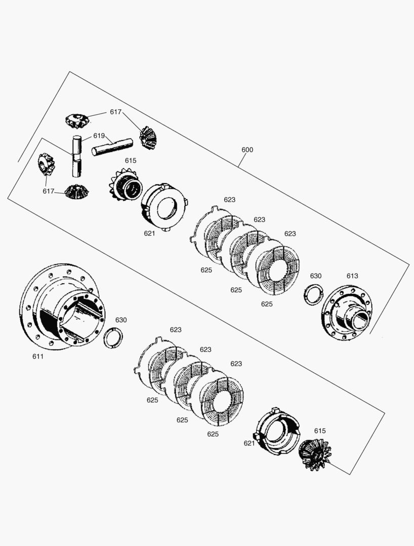 3361 LIMIT SLIP DIFFERENTIAL-REAR AXLE [2077~]
