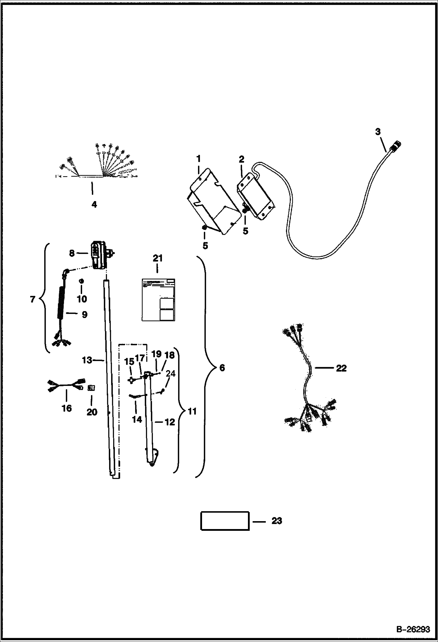 ГРЕЙДЕР (ЭЛЕКТРИКА И КОМПЛЕКТ ЛАЗЕРНЫХ УСТАНОВОК) (84-- 648000101 - 00987)