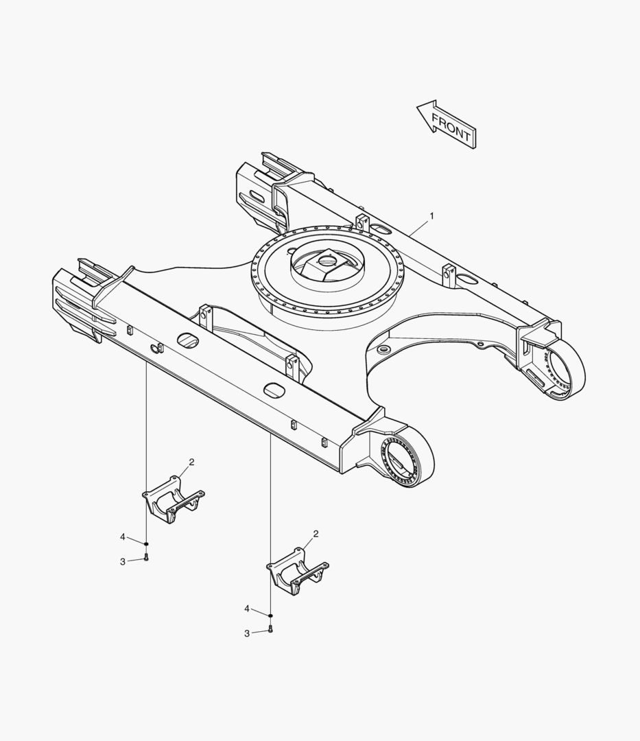 ПРЕДОХРАНИТЕЛЬ ГУСЕНИЦЫ-ШИРИНА ГУСЕНИЦЫ 3 м