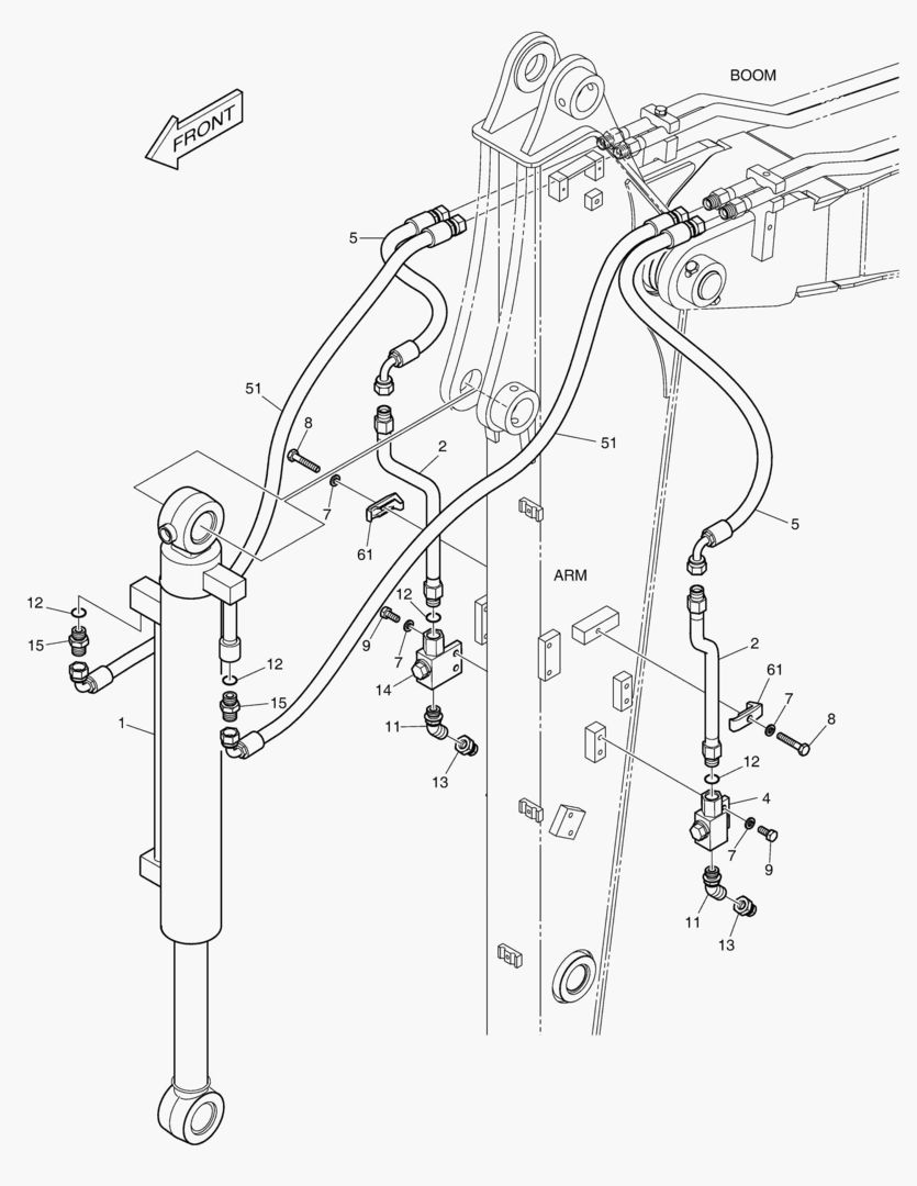 ГИДРОСИСТЕМА РУКОЯТИ
