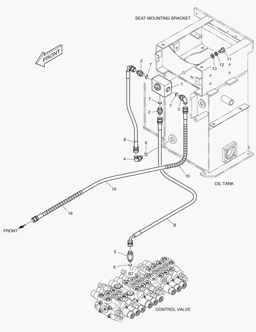 1200 MAIN PIPING(6) - ONE & TWO WAY