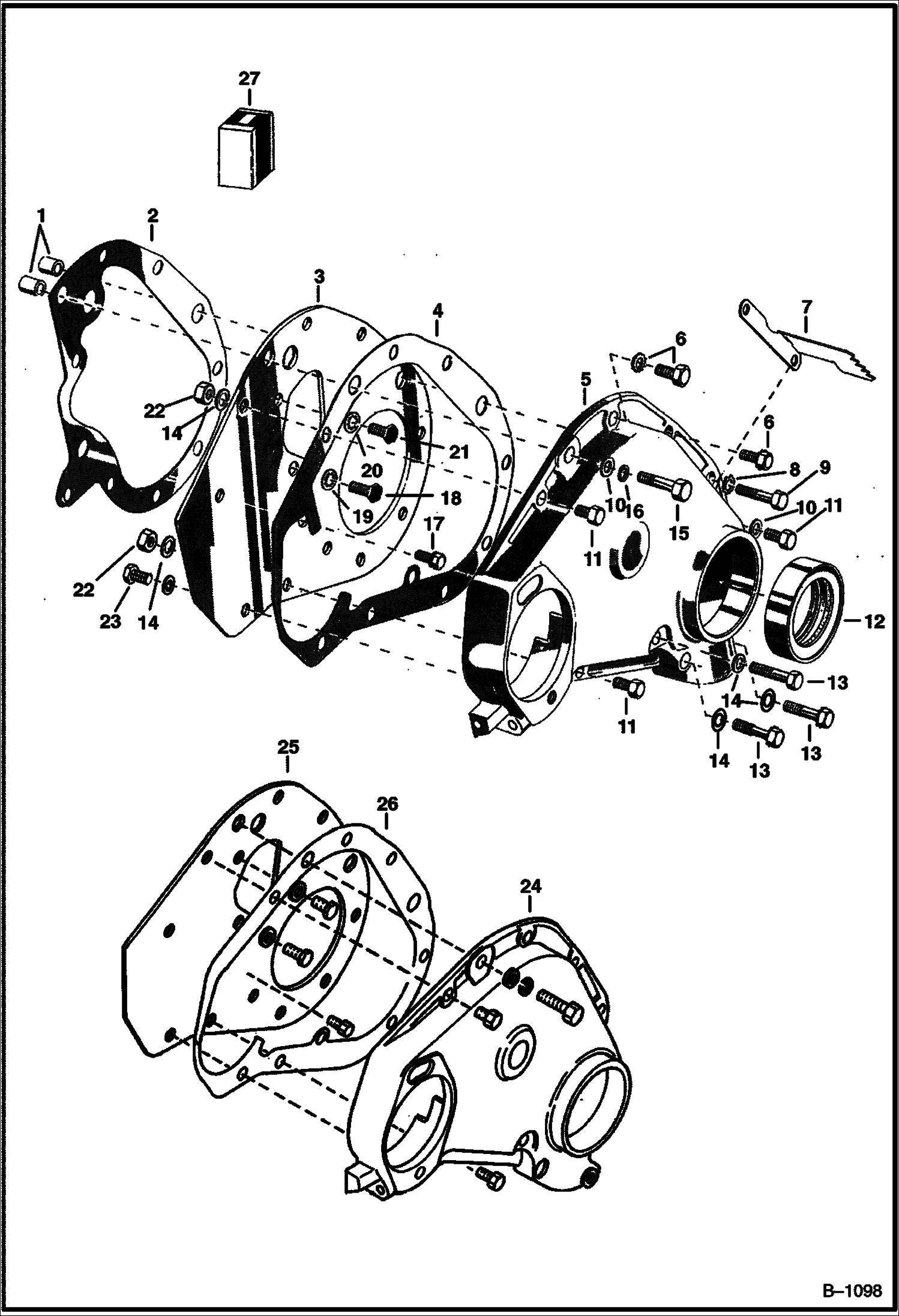 КРЫШКА КОРОБКИ ПЕРЕДАЧ (CONTINENTAL)