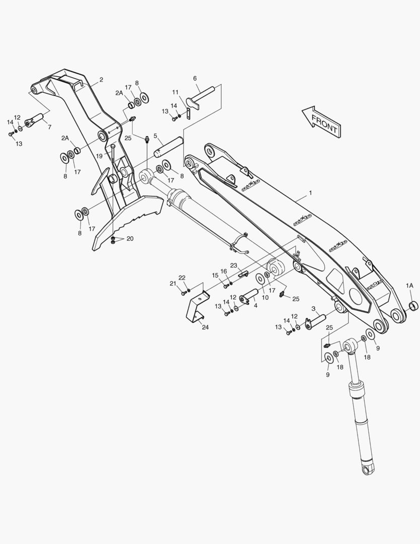 3110 ARM & HEEL ASS`Y