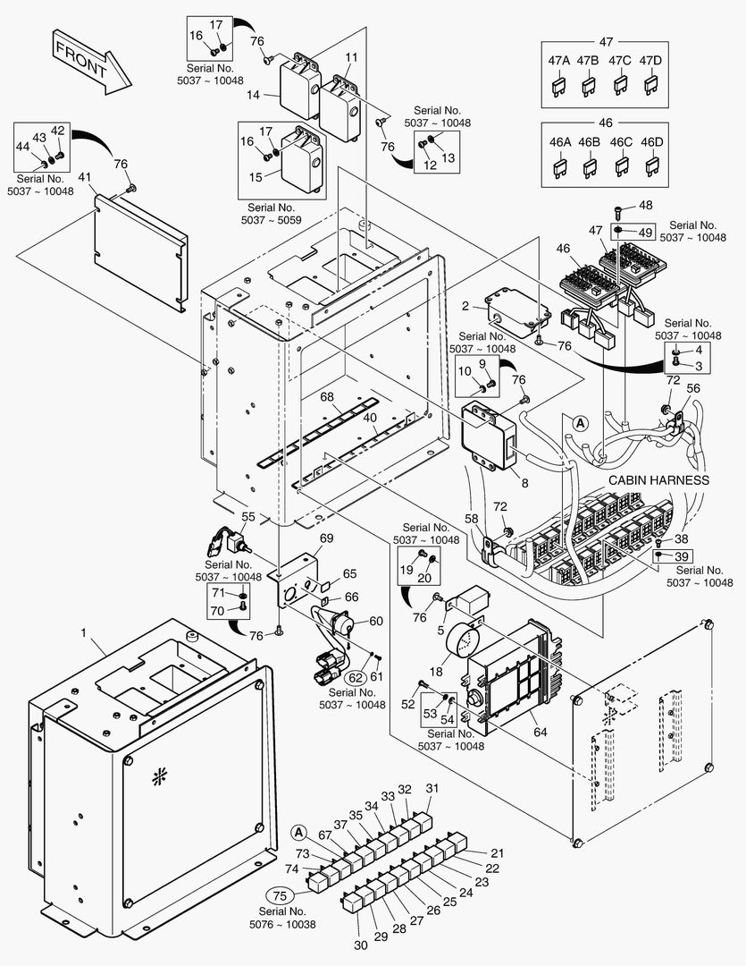 1401 ELECTRIC BOX - FINGER REMOCON [5037~]